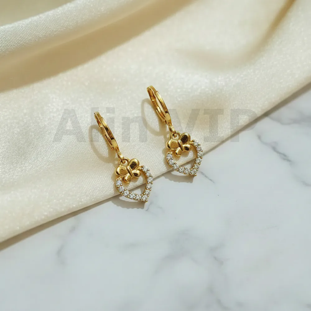 anting juntai permata hati kupu kupu zircon alin vip atw031